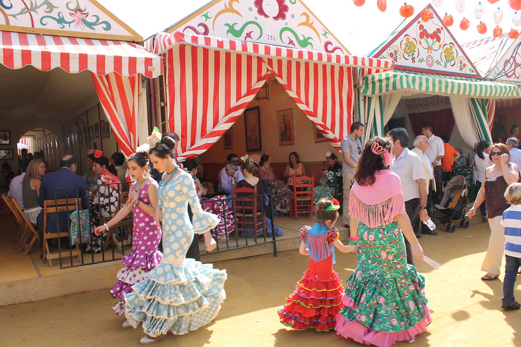 Momentos de la feria de abril de sevilla